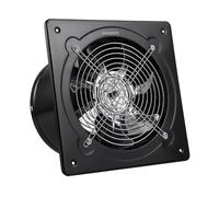 HENGJINGTR Ventilateur D'échappement De Cuisine À Haute Vitesse De 4 Pouces, Ventilateur D'échappement Monté sur Mur 110V/220V À Faible Bruit pour Cuisine, Salle De Bains, Salle De Fumeur,110v