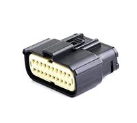 Hengliang Store 1/5/10 Ensemble 20 broches Molex Automotive Câblage femelle Câblée femelle Noir Connecteur Noir 33482-2132 33472-2001 Fit for Ford Mondeo BORD ( Color : 20p female , Size : 5 SETS_20P
