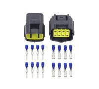 Hengliang Store 1 Jeu de 1 2 3 4 6 8 10 12 16 Broches AMP connecteur de Fil Automatique Prise électrique Prise de Faisceau de Camion scellée Compatible with The Voiture avec borne(8 Pin)