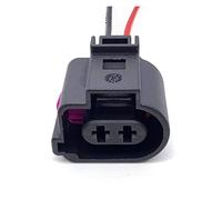 Hengliang Store 2 Broches 3.5mm capteur Automatique étrier de Frein arrière Moteur électronique connecteur étanche Faisceau de câbles klaxon 1J0973722A 1717692
