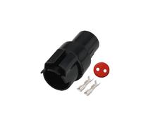 Hengliang Store Lot de 5 à 100 câbles électriques mâles et femelles 2 voies 3 mm avec connecteurs électriques étanches MG610164 MG640165 (ensemble femelle, 20 ensembles)