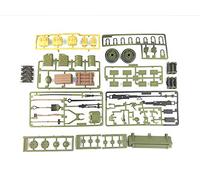 Henglong 1/16 échelle USA M4A3 Sherman RC Tank 3898 Décoration Sac de pièces en plastique