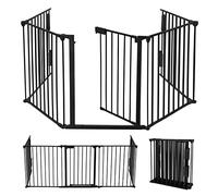 HENGMEI Barrière de protection de cheminée pour enfants pliable (type B)