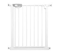 HENGMEI Barrière de Sécurité pour Enfants sans Perçage Barrière à Pression Extensible de 75-85cm pour Bébé et Chiens, Blanc