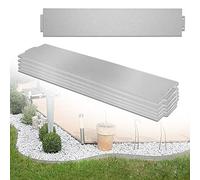 HENGMEI Bordure de pelouse en métal galvanisé 40 m - 100 x 18 cm - par pièce
