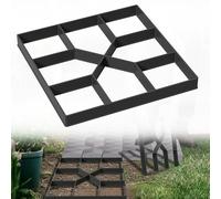 HENGMEI Moule à béton DIY - Moule de trottoirs - Moule de coffrage - Moule de coulée - Moule de pavés - Pochoir - Moule de terrasse - Moules de terrasse pour béton, pavés, dalles de terrasse (1 pièce,