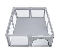 HENGMEI Parc pour Bébé Centre d'Activité Toddler Clôture avec Base Antidérapante Grille de Protection pour Enfants 180x150x68 cm