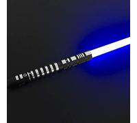 Hengqiyuan Sabre Laser Star Wars, PoignéE en MéTal USB Charge DéTachable ExpéRience RéElle Duel Au Sabre Laser -Adulte Enfants Sabre Laser Jouet Cadeau,Bleu