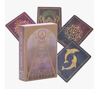Hengqiyuan Threads of Fate Tarot Cartes Oracle Divination Deck Entertainment Party Jeu de Société Carte de Destin,Rose