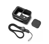 HENGSI Housse de protection en silicone pour caméra GoPro 11 10 9 Noir