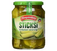 Hengstenberg Sticksi herbes épicées cornichons en bocal 670g