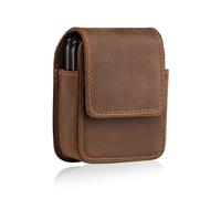 Hengwin Étui de téléphone en cuir véritable pour Samsung Galaxy Z Flip5 Galaxy Z Flip4 Galaxy Z Flip3 5G Galaxy Z Flip Motorola Razr 2022 étui avec clip de ceinture, fermeture magnétique pour