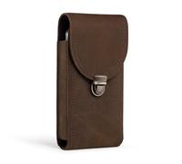 Hengwin Étui de téléphone portable en cuir véritable pour iPhone 17 Pro Max 16 Pro Max 15 Pro Max 14 Pro Max 13 Pro Max Samsung Galaxy S25 Ultra S24 Ultra Étui avec clip ceinture et support de