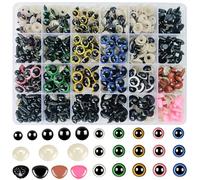 Hengxinchen Lot de 620 Yeux de Securite Amigurumi Coloré Kit