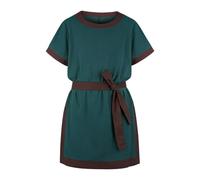 Hengzhifeng Chemise Pirate Homme Vintage Médiévale Viking Shirt (X-Small, Dark Vert)