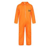 Hengzhifeng Deguisement Prisonnier Homme Adulte Cosplay Costume Halloween Combinaison Medium