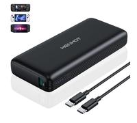 HenHot Power Bank 65W 20000mAh Chargeur Portable - Charge Rapide Batterie Externe USB-C PD 3.0 Compatible avec MacBook, Steam Deck, iPad, iPhone 14/13/12 Pro Max, Galaxy, Google Pixel