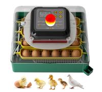 heninhill Couveuse Oeuf Automatique 24 œufs, Retournement des œufs et Contrôle de la Température, Taux d'éclosion élevé, Incubateur pour Poulets Canards Cailles