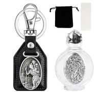 Henjunu Plaques de voiture Saint Christophe, médaille de voiture Christophe, plaque porte-bonheur voiture Christophe, plaque de voiture Saint Christophe, pendentif ange gardien voiture moto.