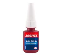 Henkel LOCTITE Colle Bloc Écrou (flacon 5 ml) - Résine autobloquante pour éviter le desserage par vibration de boulons, écrous, vis
