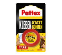 Henkel Pattex Bande adhésive 1,5 m Kleben statt Bohren Quantité:10