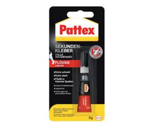 Henkel PATTEX Colle cyanoacrylate Classic liquide incolore 3g tube Quantité:12