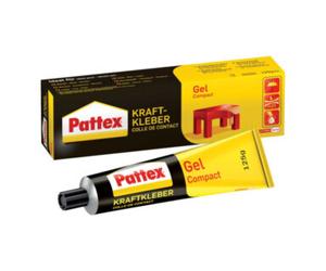 Henkel Pattex Kraftkleber Compact Gel 125g avec largeur 70° Quantité:12