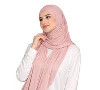 HENKi Foulard en jersey 100 % coton pour femme - Qualité supérieure - 180 x 100 cm, Extra Lang