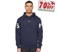 Henleys Hensleeve Sweat À Capuche Pour Hommes Casual Quotidien Marine