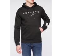 Henleys Hentyme Hoodie Noir Très grand Male