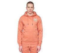 Henleys Metafone Hommes Décontracté Créateur Mode Pull Chaud Capuche Rouge