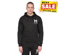 Henleys Sweat À Capuche Confortable Pour Hommes Mode Designer Noir