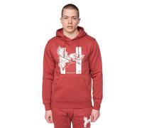 Henleys Sweat À Capuche Pour Hommes Curveball Confort Mode Élégant Rouge Foncé