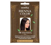 Henna Color Zio?Owa Od?Ywka Koloryzuj?Ca Z Naturalnej Henny 19 Czarna Czekolada