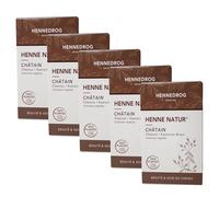 Hennedrog - Henna Chatain Châtain 90g - Coloration Végétale Châtain Châtain