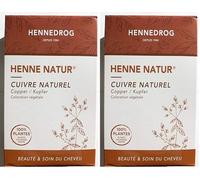 Hennedrog - Henne natur cuivre naturel - 90 g. (Lot de 2)
