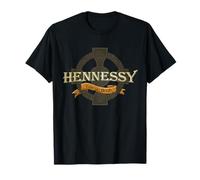 Hennessy Nom de famille irlandais Hennessy Croix celtique T-Shirt