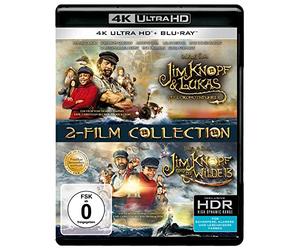 Henning Baum,Solomon Gordon,Uwe Ochsenknecht - Jim Knopf & Lukas der Lokomotivführer + Jim Knopf und die Wilde 13 (2 4K Ultra-HD) (+ 2 Blu-ray 2D)
