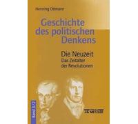 Henning Ottmann Geschichte des politischen Denkens (Poche)