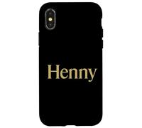 Henny Shirt, When The Henny's in The System, Parodie Henny Coque pour iPhone X/XS