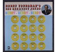 HENNY YOUNGMAN - Henny Youngman's 128 Greatest Jokes - recorded live - rare Rhino vinyl LP