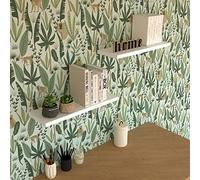 Henor étagère Murale en Bois 60x20x2.5 cm - Tablette Flottante réglable horizontalement, verticalement et en Inclinaison - Jusqu’à 25 kg - Blanc