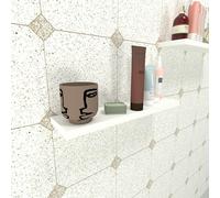 Henor Étagère Murale en Bois FSC® 70 x 15 x 2.5 cm Support caché. Réglable horizontalement. Vertical et Inclinaison. Charge Max. 30kg Blanc