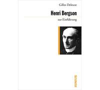 Henri Bergson zur Einführung