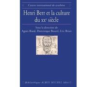 Henri Berr et la culture du XXe siècle