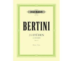 Henri bertini : 24 etudes opus 29 - piano