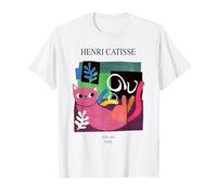 Henri catisse drôle chat jeu de mots chaton Matisse T-Shirt