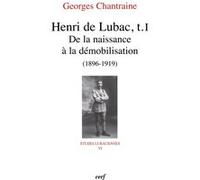 Henri de lubac, i Georges Chantraine (Auteur)