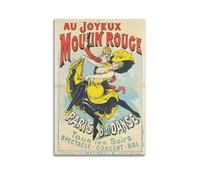 Henri de Toulouse-Lautrec Poster décoratif sur toile à suspendre Motif Henri de Toulouse-Lautrec 30 x 45 cm