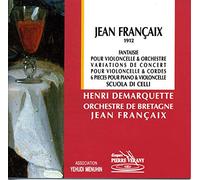 Henri Demarquette - Francaix: Fantasie per Violoncello [Import]